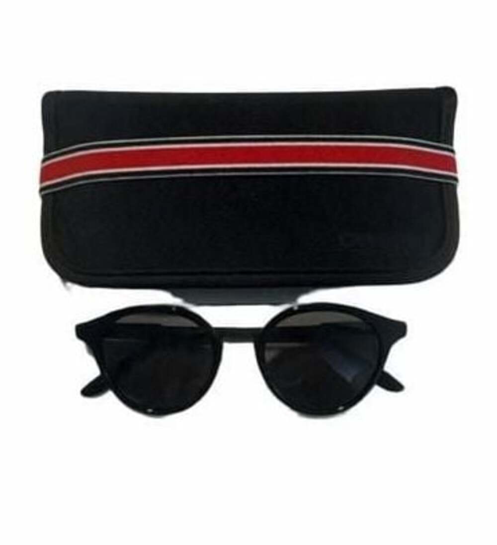 Carrera Round Sunglasses with Double Bridge and Case